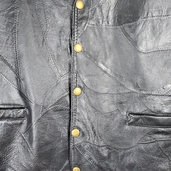 NAVARRE GENUINE LEATHER VEST - Picture 5 of 6